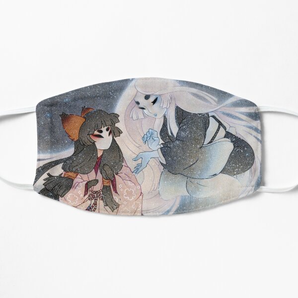 The Yuki Onna - TeaKitsune Fox Yokai Flat Mask