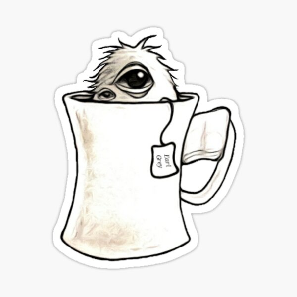 Morning Monster Sticker