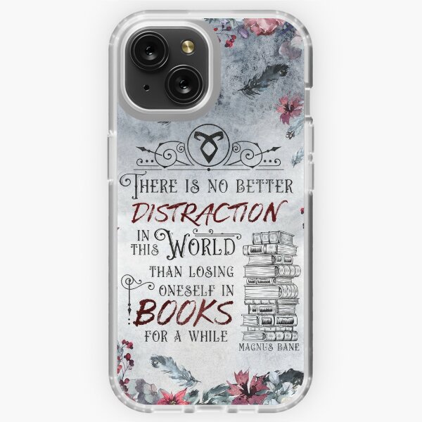 Shadowhunters: Looking Better in Black iPhone Case by Quotyd.