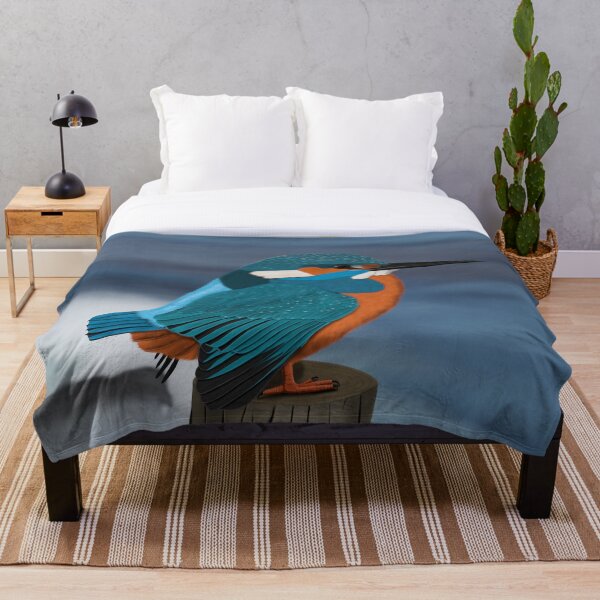 Item preview, Kingfisher bird drawing biologist birdlover animallover ornithologist birdwatcher gift designed and sold by jz-birds.