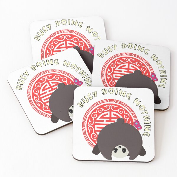 Item preview, Busy doing nothing panda designed and sold by Forever-Design.