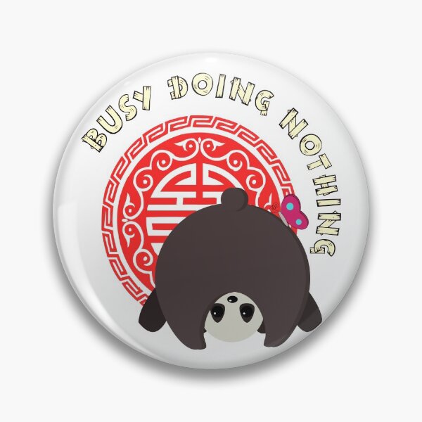 Item preview, Busy doing nothing panda designed and sold by Forever-Design.