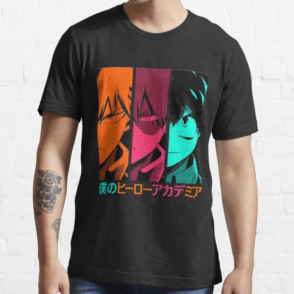 Bakugo, Izuku, Todoroki ,My Hero Academia,Boku No Hero Academia,Bakugou,Japanese,Anime Essential T-Shirt