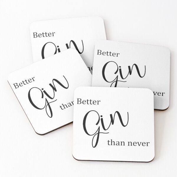 Item preview, Better gin than never designed and sold by newtralic.