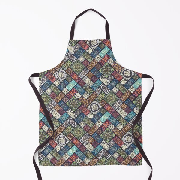 Item preview, Earth Colored Mandala Bricks Pattern designed and sold by RKA-Products.