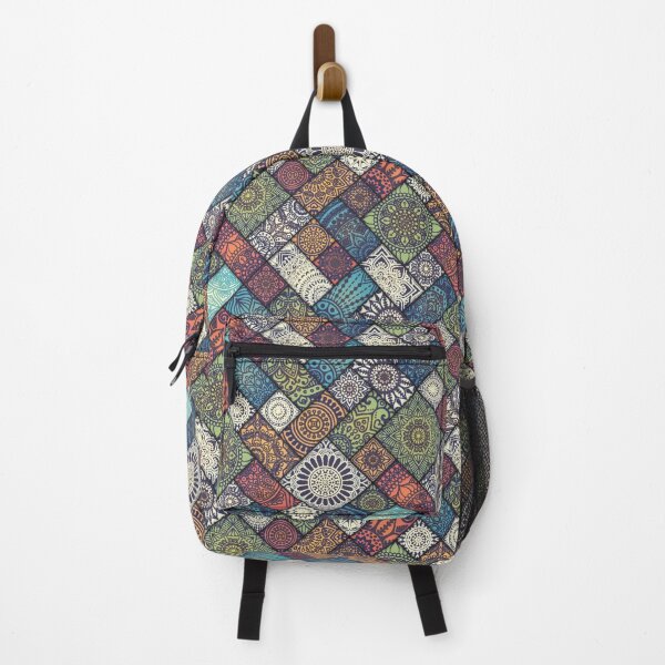 Item preview, Earth Colored Mandala Bricks Pattern designed and sold by RKA-Products.