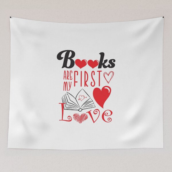 Item preview, Copy of Copy of Books are my First love designed and sold by Hamza ourdane.