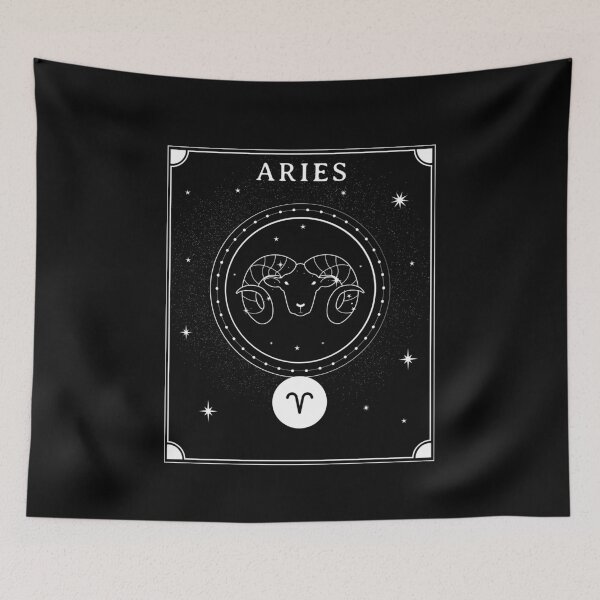 Item preview, Aries Tarot Card The Ram Zodiac Sign designed and sold by LadyZodiac.
