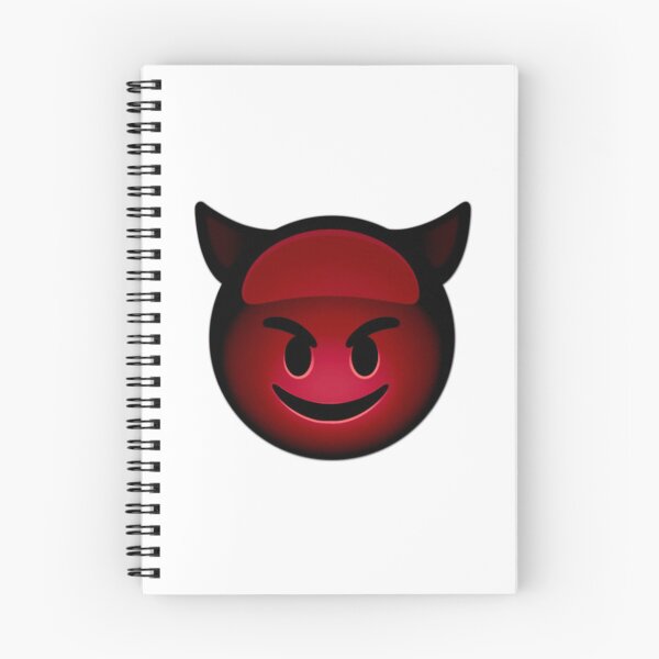 Item preview, Red devil emoji sticker designed and sold by MellowAesthetic.