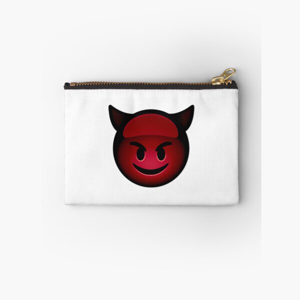 Item preview, Red devil emoji sticker designed and sold by MellowAesthetic.