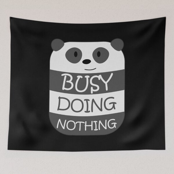 Item preview, Busy doing nothing panda designed and sold by Forever-Design.