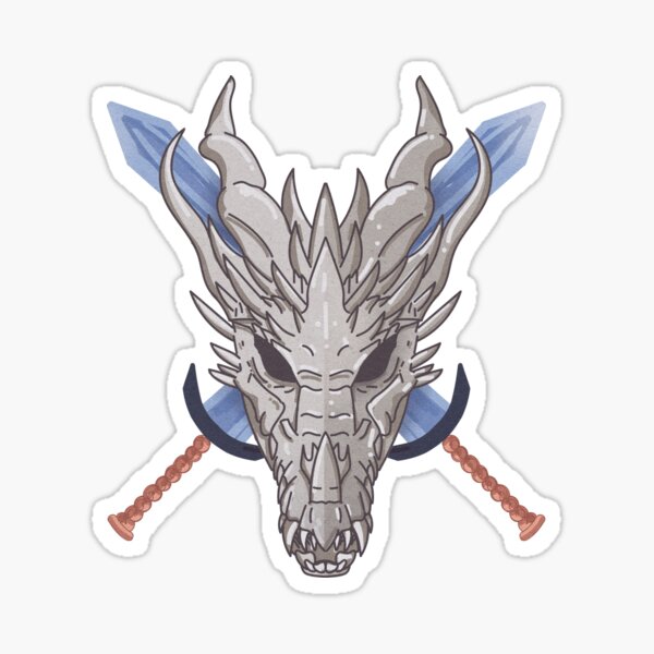 117 Sky Dragons Logo Sticker