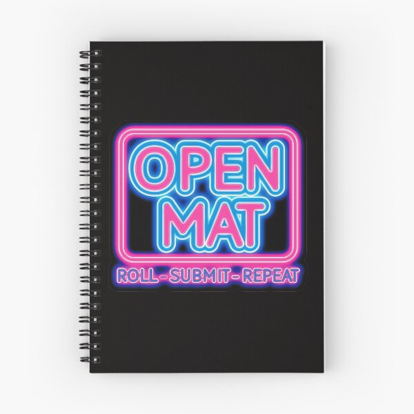 Item preview, Open Mat - Diseño de letreros de neón - Rodar, enviar, repetir designed and sold by undersideland.