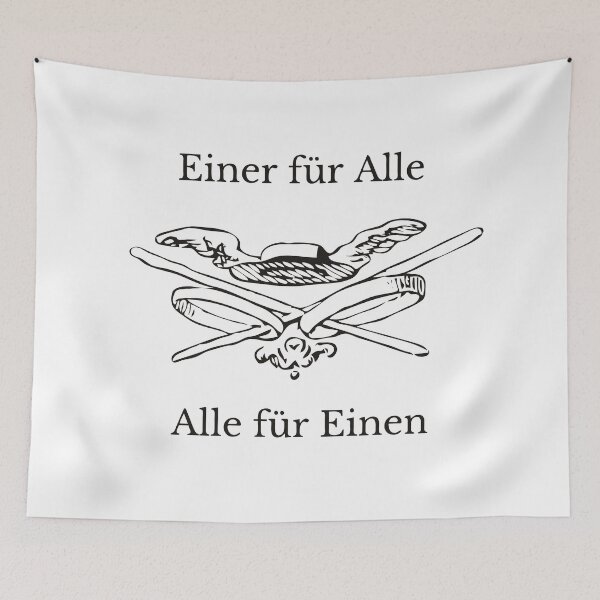 Item preview, Alle für einen und einer für alle - Die drei Musketiere designed and sold by Vintage-TM.