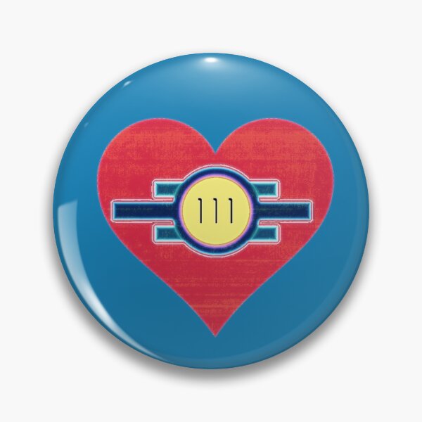 Item preview, Vault 111 Gamer Gaming Game Lover Fallout Shelter 4 76 Love Heart  designed and sold by hempress.