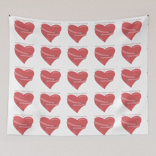 Item preview, Hug This Until You Can Hug Me designed and sold by Happiest-Camper.