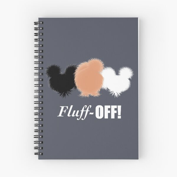 Item preview, Fluff Off! Funny Silkies with Attitude, Black White and Buff Silkie Chickens designed and sold by Cute Designs Shop.