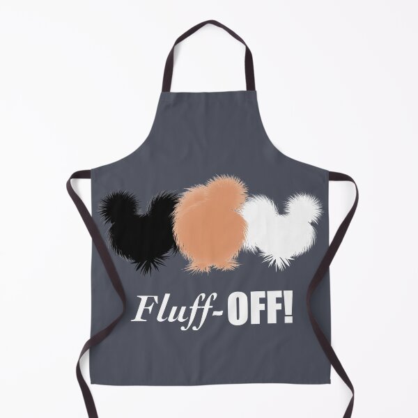 Item preview, Fluff Off! Funny Silkies with Attitude, Black White and Buff Silkie Chickens designed and sold by Cute Designs Shop.