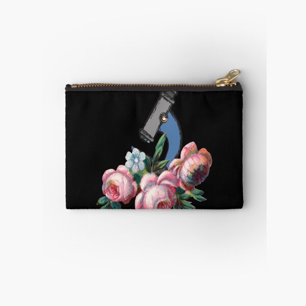 Item preview, VINTAGE FLORAL FLOURISH MICROSCOPE SCIENCE LABORATORY designed and sold by Hippiesole.