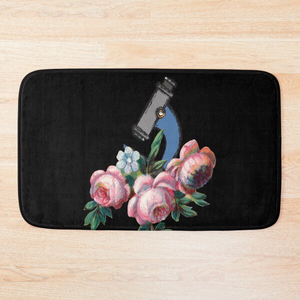Item preview, VINTAGE FLORAL FLOURISH MICROSCOPE SCIENCE LABORATORY designed and sold by Hippiesole.