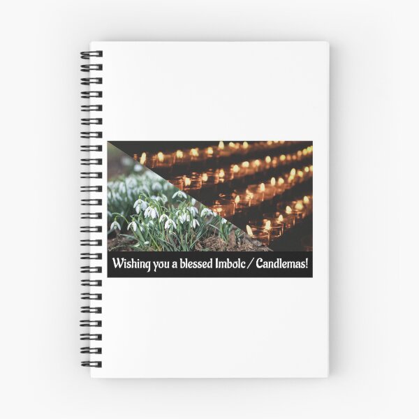 Item preview, Wishing you a blessed Imbolc / Candlemas designed and sold by Jack Cox.