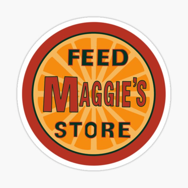 Magasin d'accessoires et d'aliments Heartland Maggie Sticker
