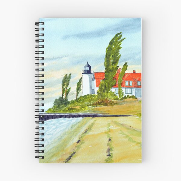 Item preview, Point Betsie Light Michigan - Stormy Weather designed and sold by William Holkham.