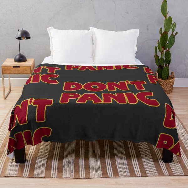Item preview, Dont Panic - Bold And Burgundy designed and sold by Chubuter.