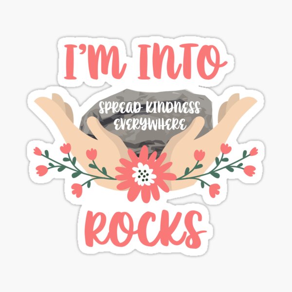 Kindness Stickers - Kindness Rocks - Rolls of 100