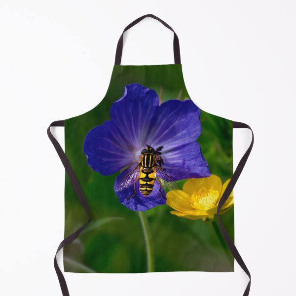 Item preview, Cranesbill, buttercup and hoverfly designed and sold by Violaman.