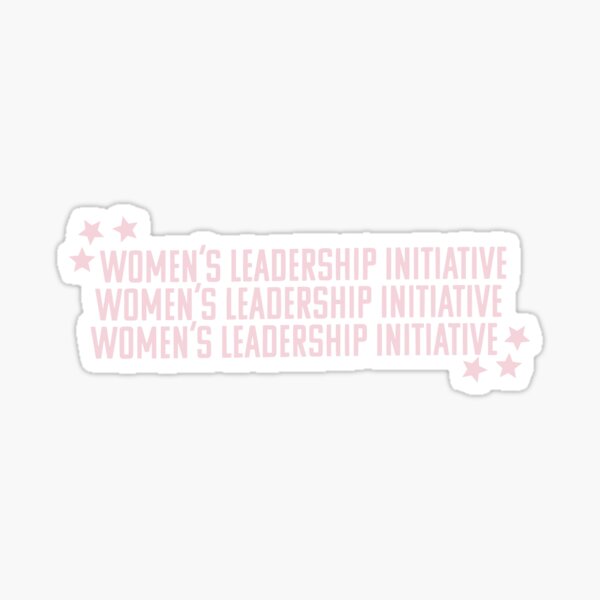 Women's Leadership Initiative Star Design Sticker