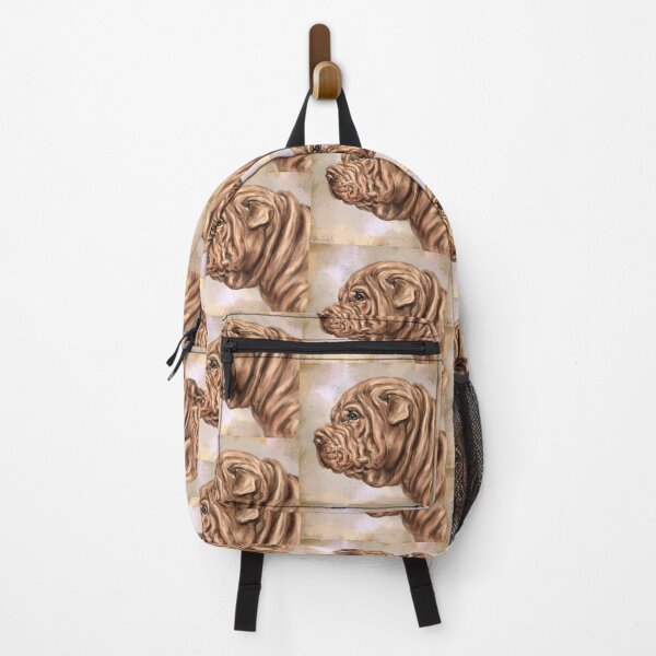 Item preview, Painting of a Shar Pei Dog Full of Skin Wrinkles designed and sold by ibadishi.