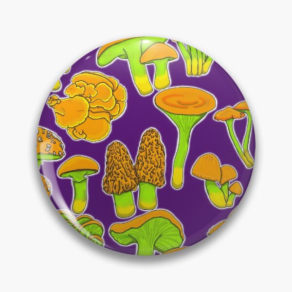 Item preview, Trippy Orange Shrooms designed and sold by IvyInferno.