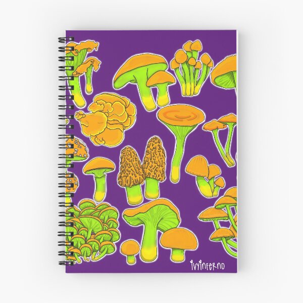 Item preview, Trippy Orange Shrooms designed and sold by IvyInferno.