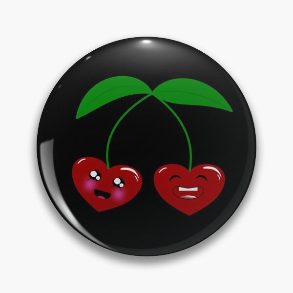 Item preview, Cherries In Love Two Very Happy Cherries Valentine's Day designed and sold by Paulina Vanlife.
