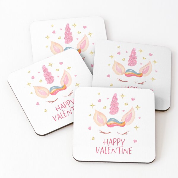 Item preview, Happy Valentine. Unicorn Valentines Day designed and sold by dfxsam08.