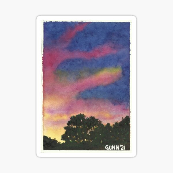 Fruitland Sunset 3 Sticker