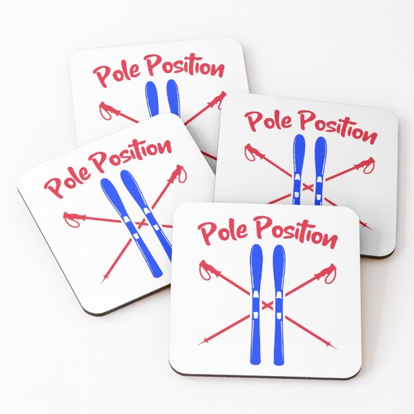 Item preview, Pole Position, Skiing Holiday, Ski season, chalet girl, Slalom skiing, mountain skiing gifts, skiing sticker pack, winter vacation sticker pack, skiing stickers designed and sold by HomeConscious.