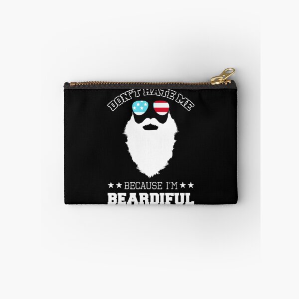 Aperçu de l'œuvre Ne blessez pas moi parce que je suis Beardiful Célébration fête des pères papa grand-père Mustache papa Papa Facial Hair Collection créée et vendue par shirti.
