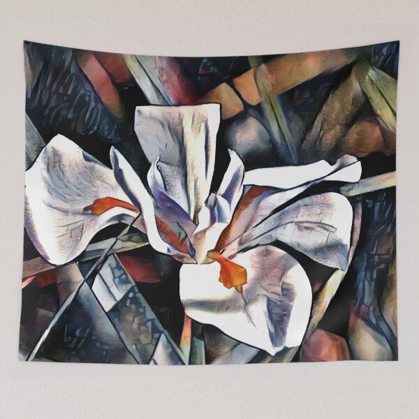 Item preview, White Iris designed and sold by ArtlyStudio.