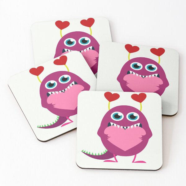 Item preview, Valentine's Day, February 14, Monsters designed and sold by Bertoldis.