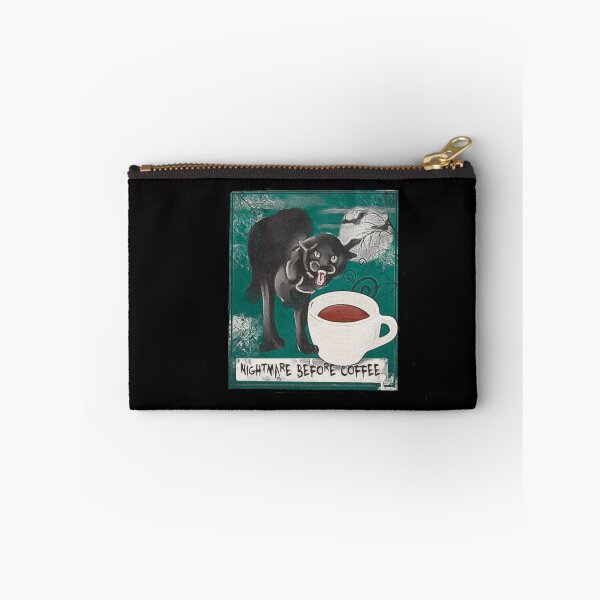 Item preview, Nightmare before coffee cat. designed and sold by faztheartnoob.