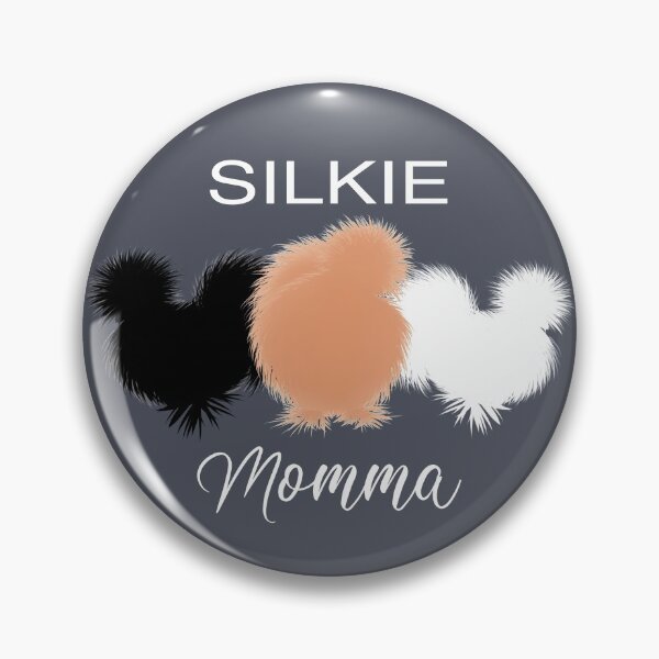 Item preview, Silkie Momma, Adorable Black White and Buff Silkie Chickens designed and sold by Cute Designs Shop.