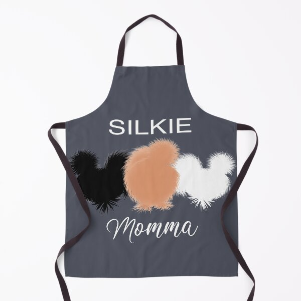 Item preview, Silkie Momma, Adorable Black White and Buff Silkie Chickens designed and sold by Cute Designs Shop.