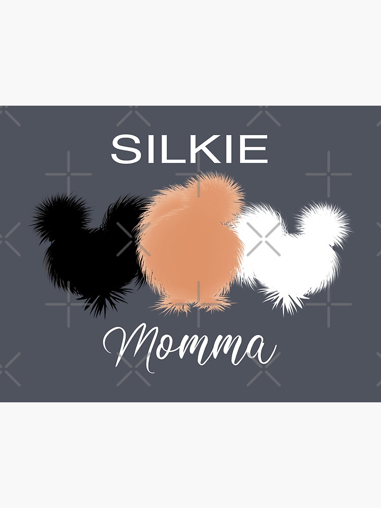 Silkie Chicken Mommy - Silkie Chicken - Silkie Chicken - Sticker