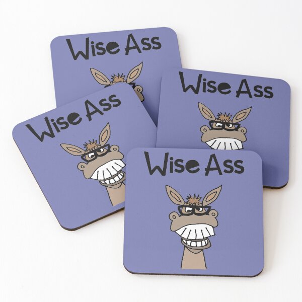 Item preview, Funny Wise Ass Donkey with Glasses designed and sold by Nature's Fancy.