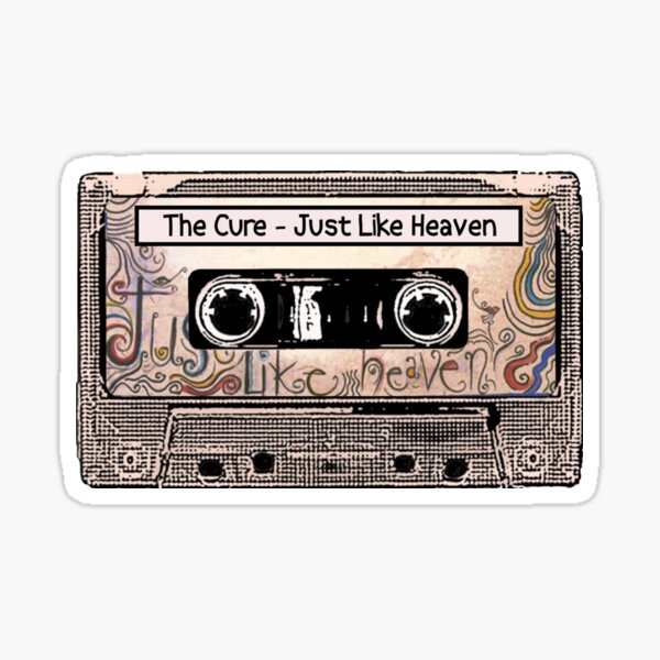 The Cure - Just Like Heaven - Robert Smith and the Band Sticker