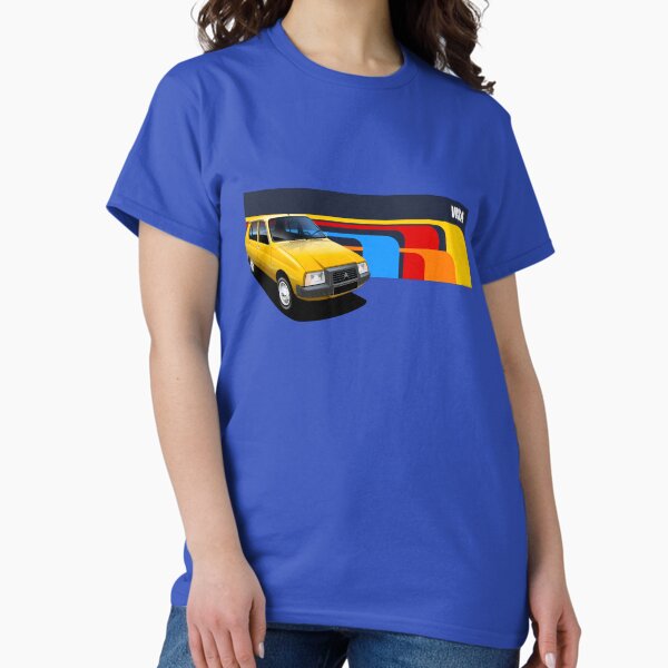 Item preview, T-shirt Car Art - Yellow Citro.en Visa designed and sold by RJWautographics.