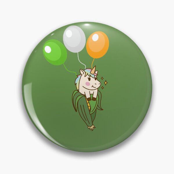 Item preview, St. Patrick Flying Unicorn designed and sold by Windmill Wildflowers.