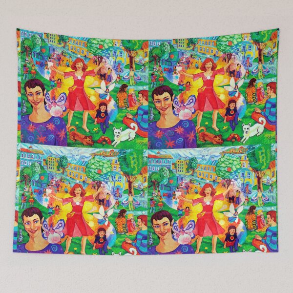 Item preview, Festive mood, magic, friendship, love, wonderful life designed and sold by Sveta Murovana.